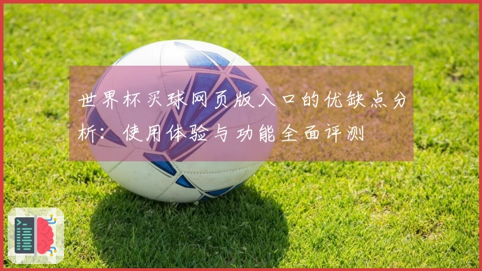 世界杯买球网页版入口的优缺点分析：使用体验与功能全面评测